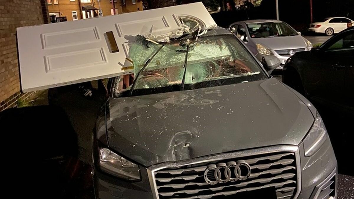 В Великобритании Audi обзавелась дополнительной дверью после ДТП