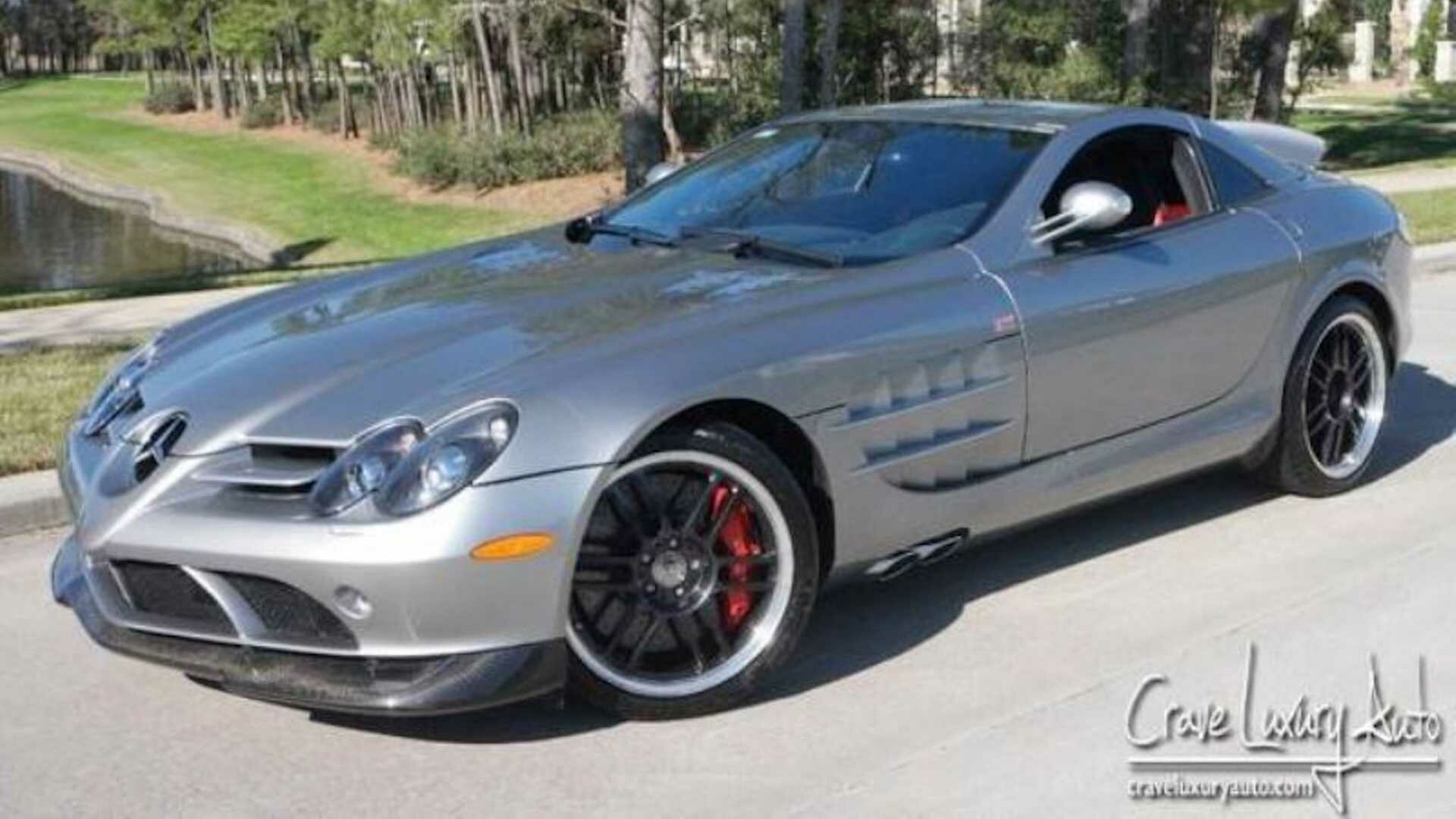 Продаётся редчайший Mercedes-Benz SLR McLaren из гаража Майкла Джордана