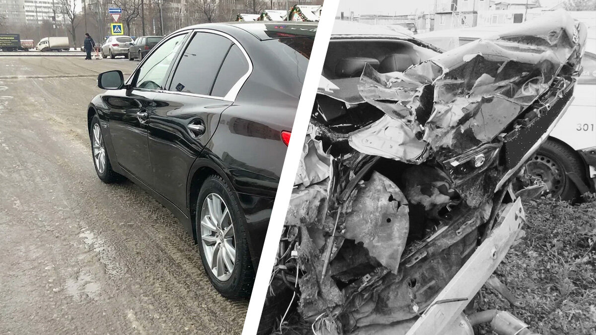 Infiniti Q50, побывавший в шредере: о чём не расскажет продавец