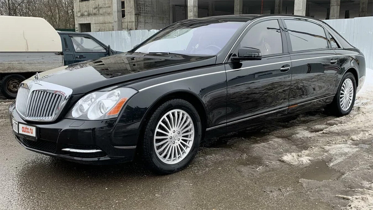 Maybach 62 в коллекционном состоянии продают в Москве за 35 миллионов рублей