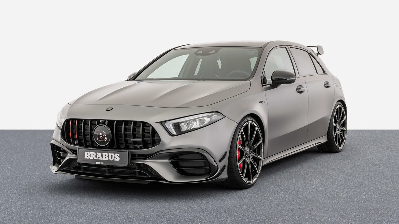 Стала известна цена хот-хэтча Brabus B45 — он дороже BMW M3 и быстрее