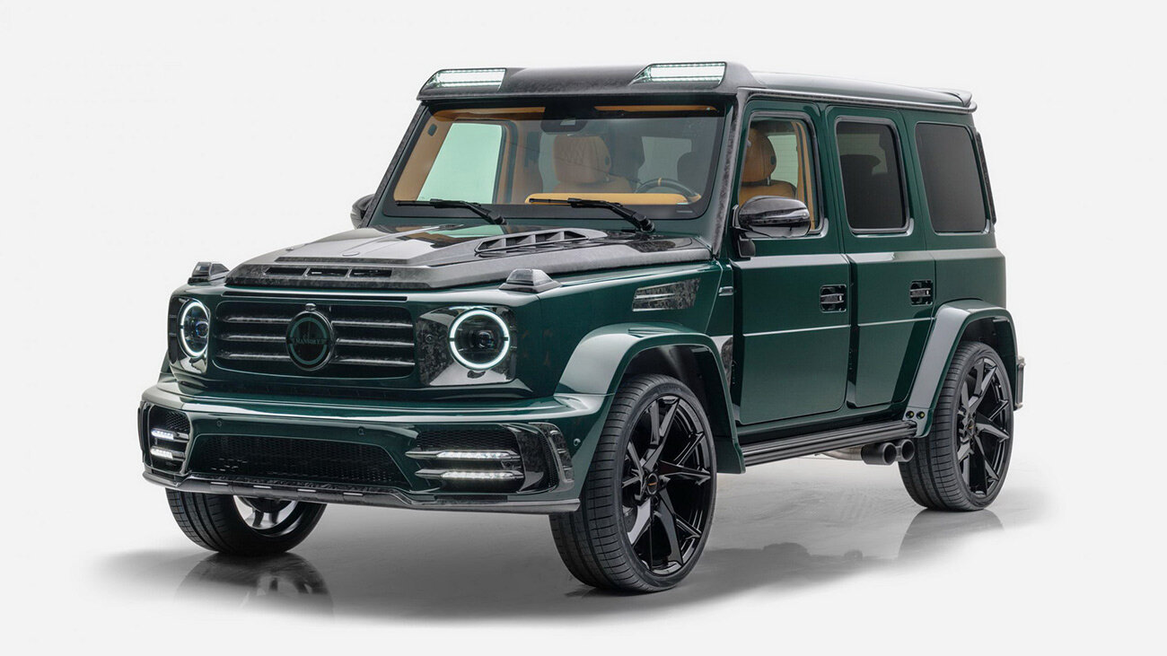 Посмотрите на 850-сильный Гелик от Mansory, у которого изменены почти все кузовные детали