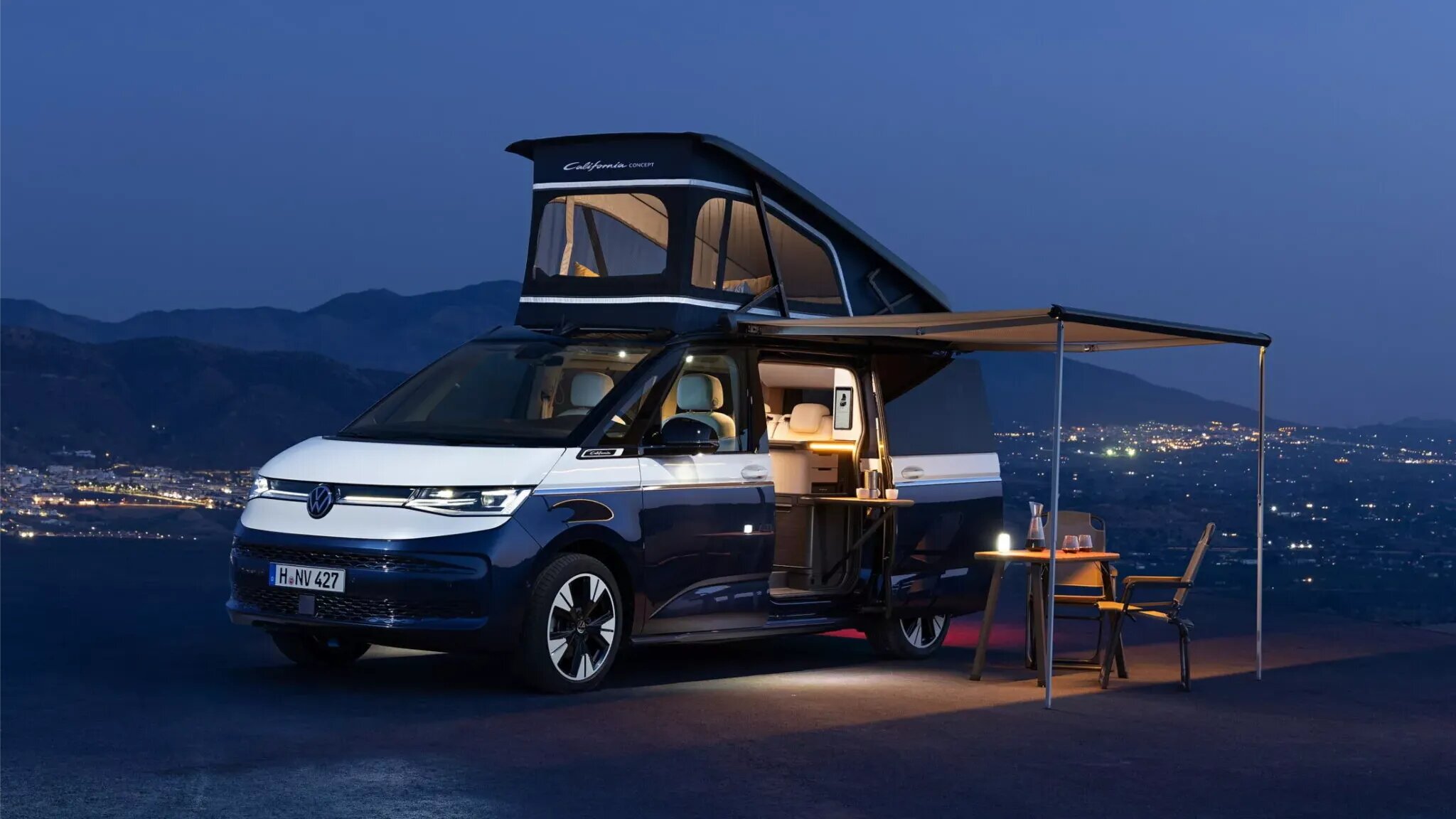 Представлен новый кемпер VW T7 California с электромотором и двумя сдвижными дверями