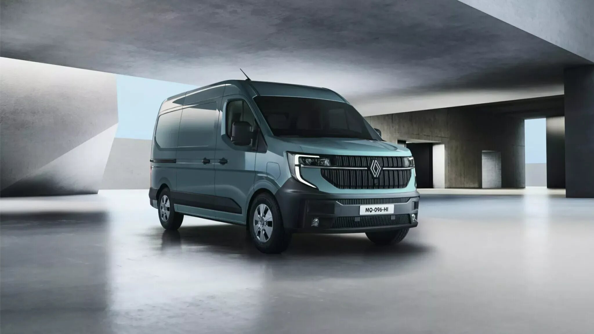 Представлен новый фургон Renault Master с ДВС, электромоторами и водородным приводом