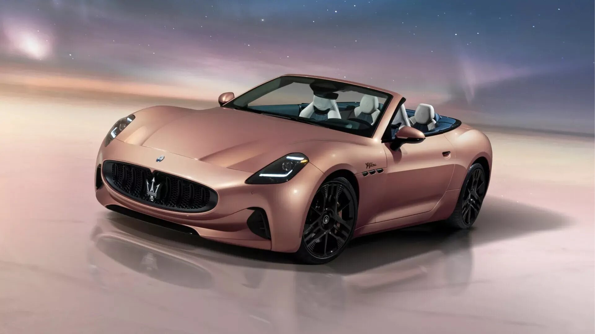 Maserati представила батарейный кабриолет с разгоном до сотни за 2,8 секунды