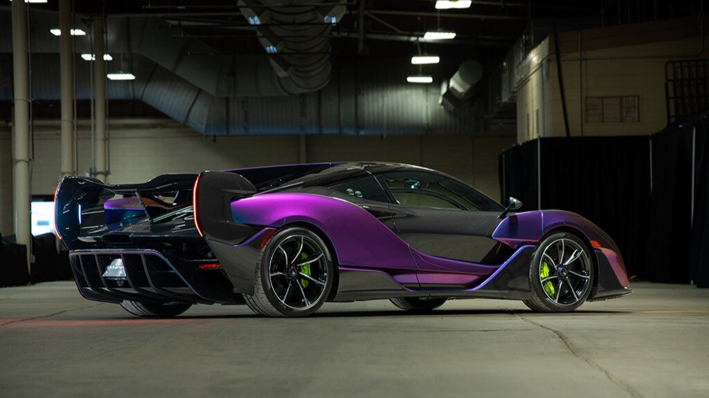 Уникальный McLaren-«хамелеон» выставили на аукцион