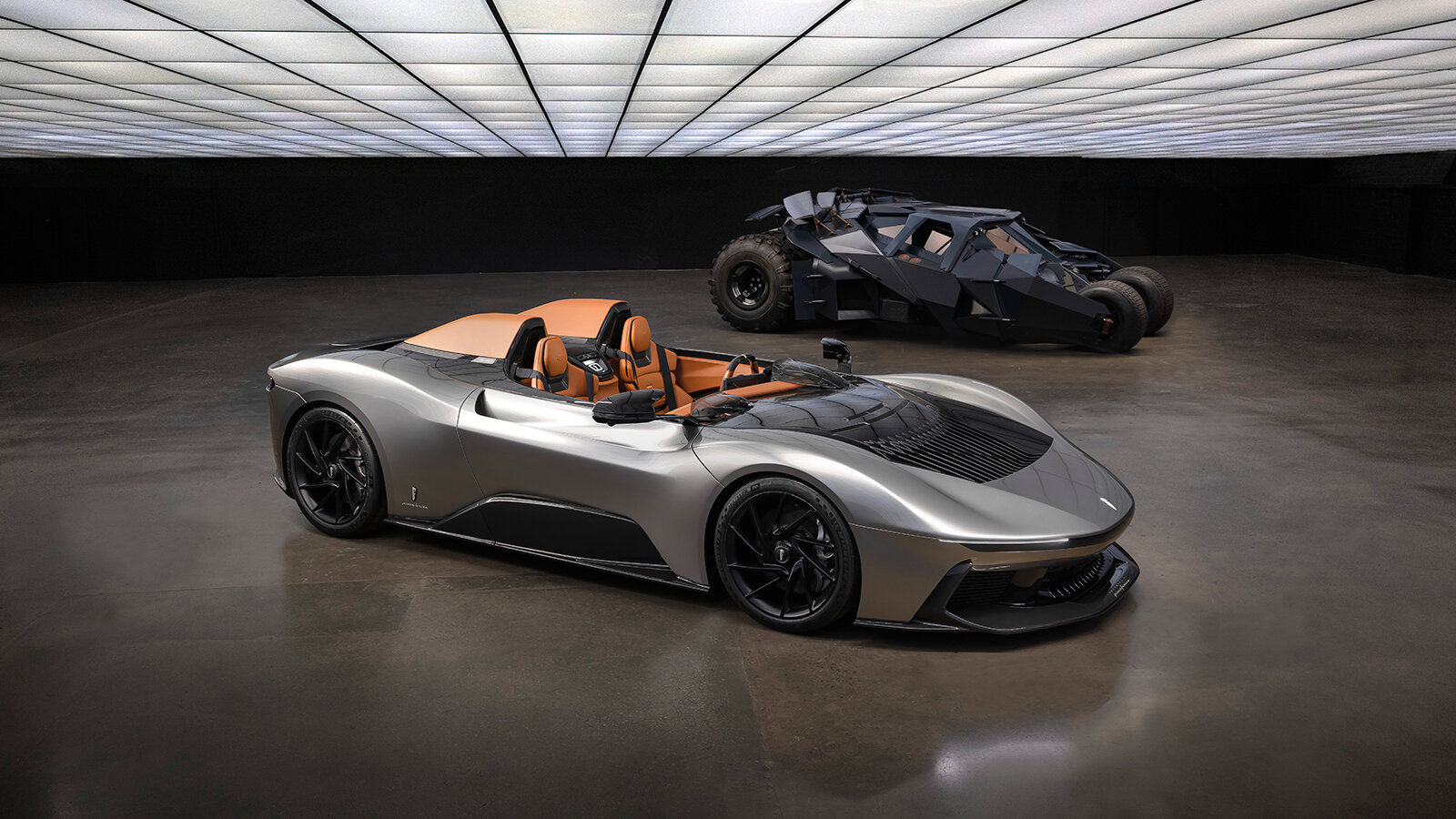 1900-сильный спидстер Pininfarina B95 стал бэтмобилем