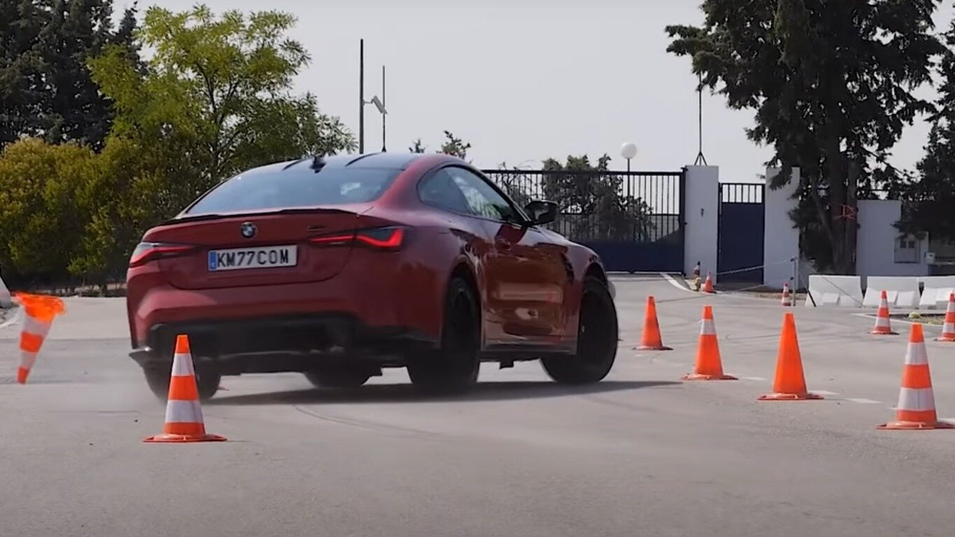 Новая BMW M4 прошла «лосиный тест» хуже бюджетного Форда