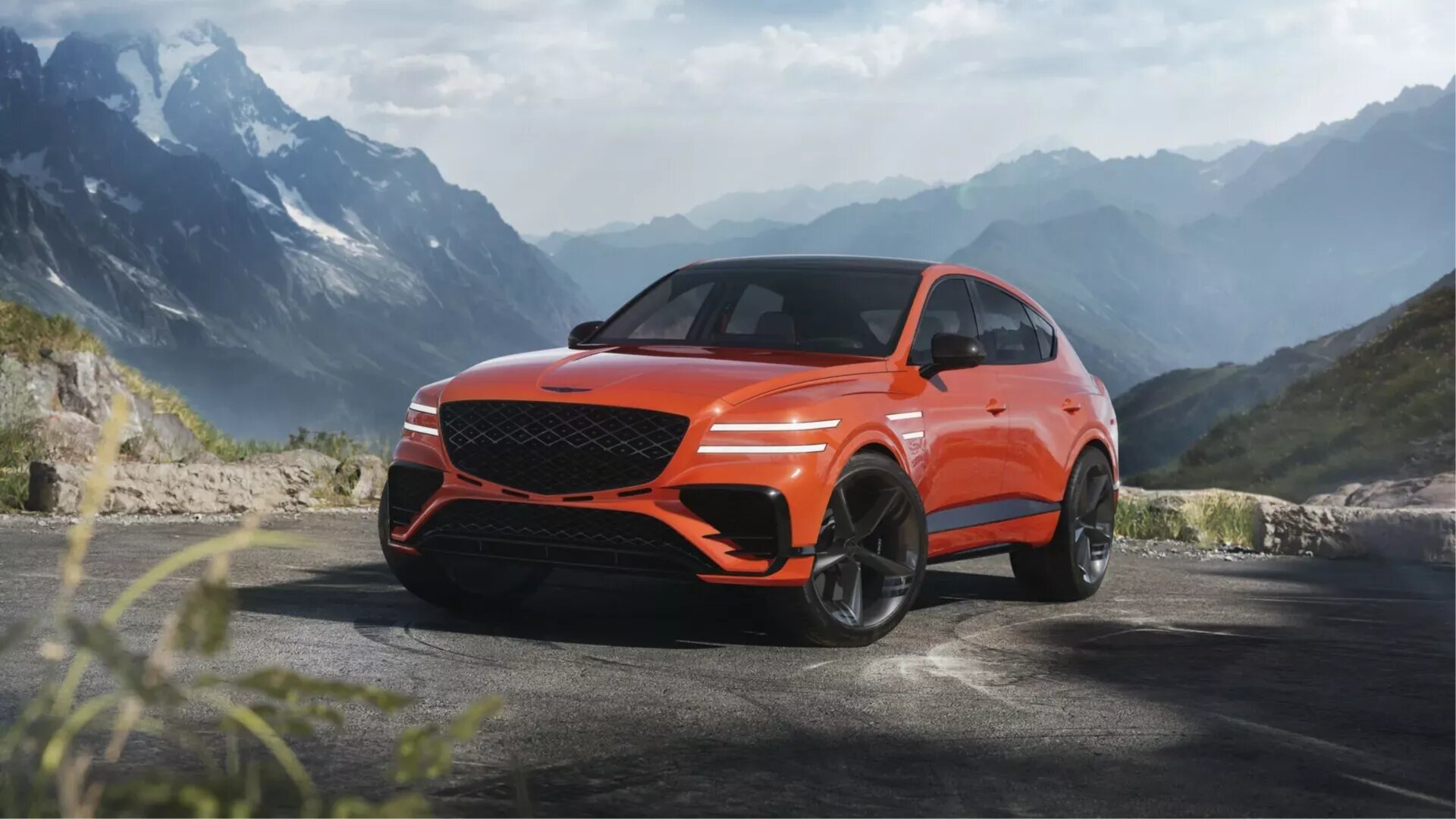 Марка Genesis показала концептуальное кросс-купе GV80, которое скоро станет серийным