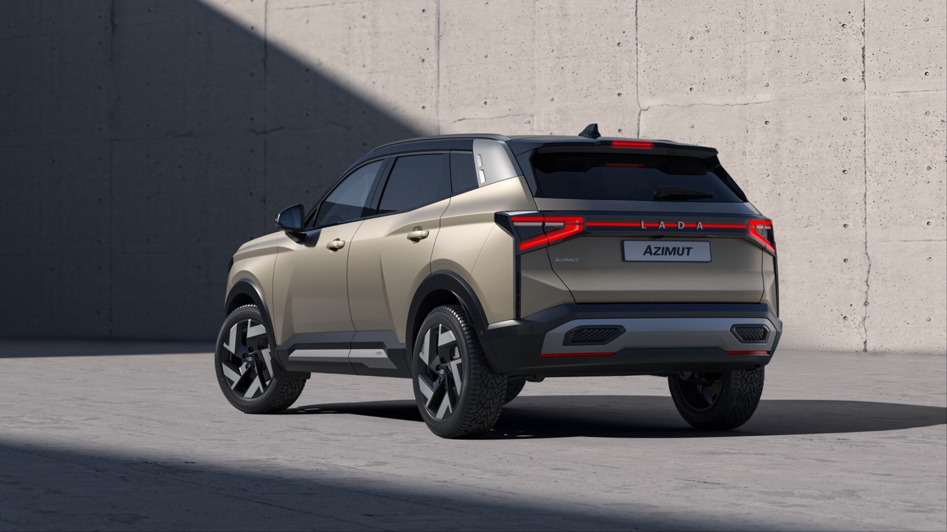 Стали известны габаритные размеры кроссовера Lada Azimut