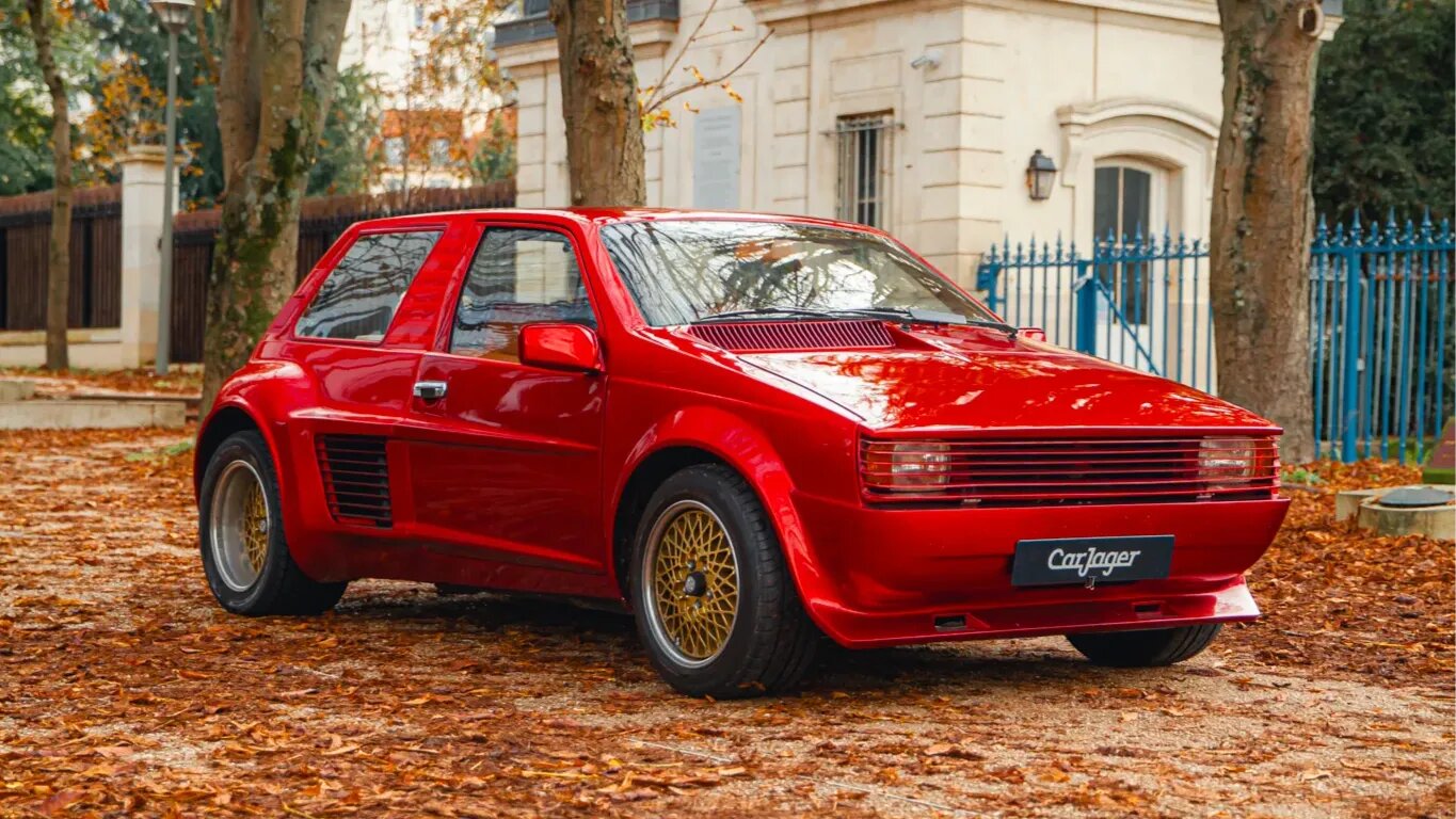 На продажу выставлен уникальный хот-хэтч от Sbarro на шасси Ferrari
