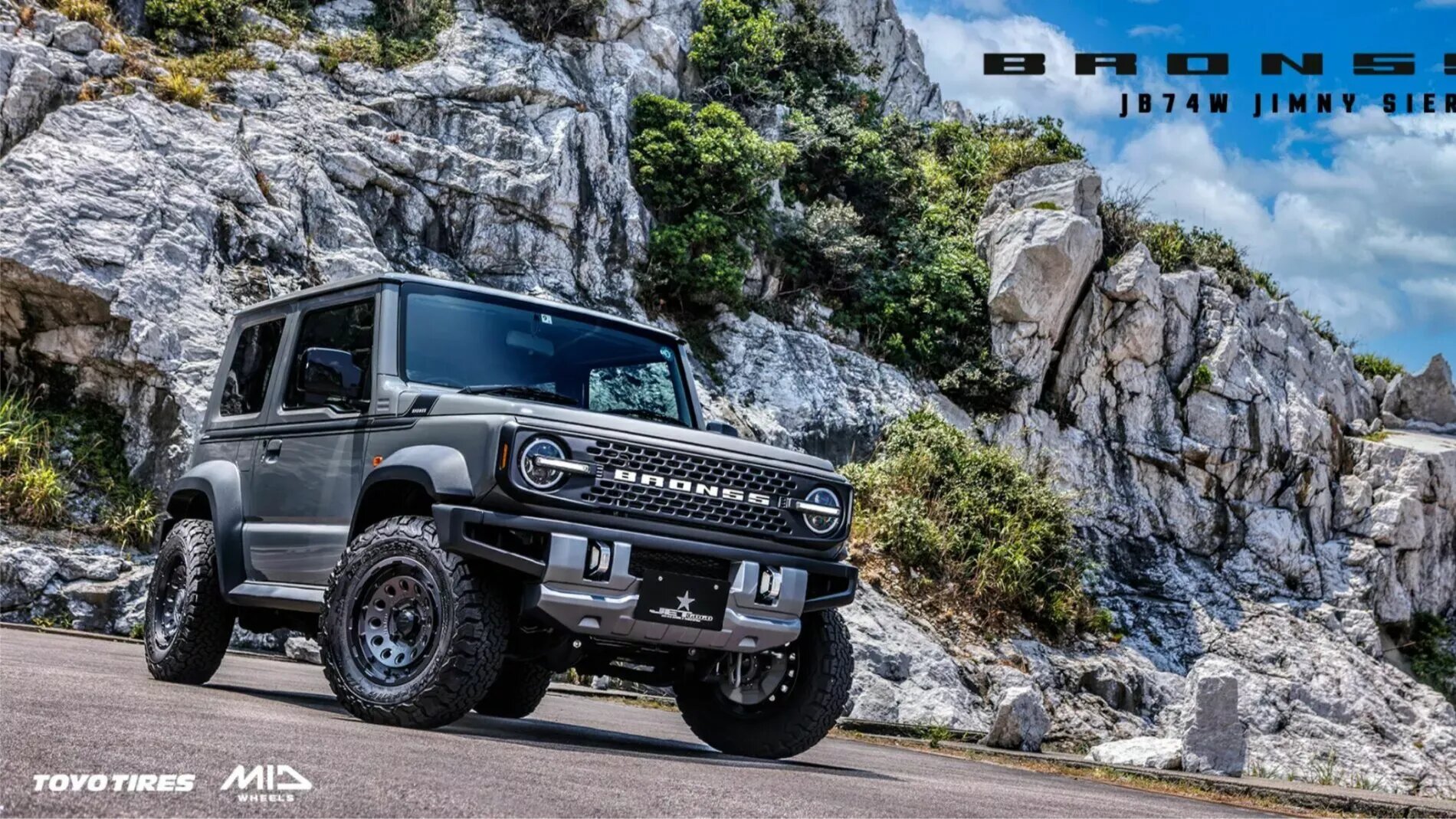 Suzuki Jimny переделали под новый Ford Bronco