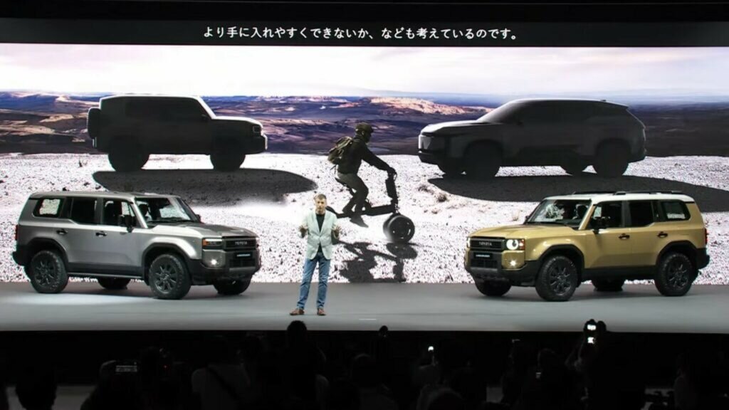 На презентации нового Land Cruiser Prado показали три возможные новинки Toyota