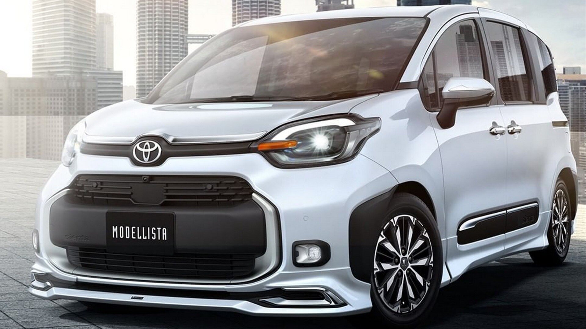 Новый компактвэн Toyota Sienta получил три тюнинг-пакета стоимостью от 800 долларов