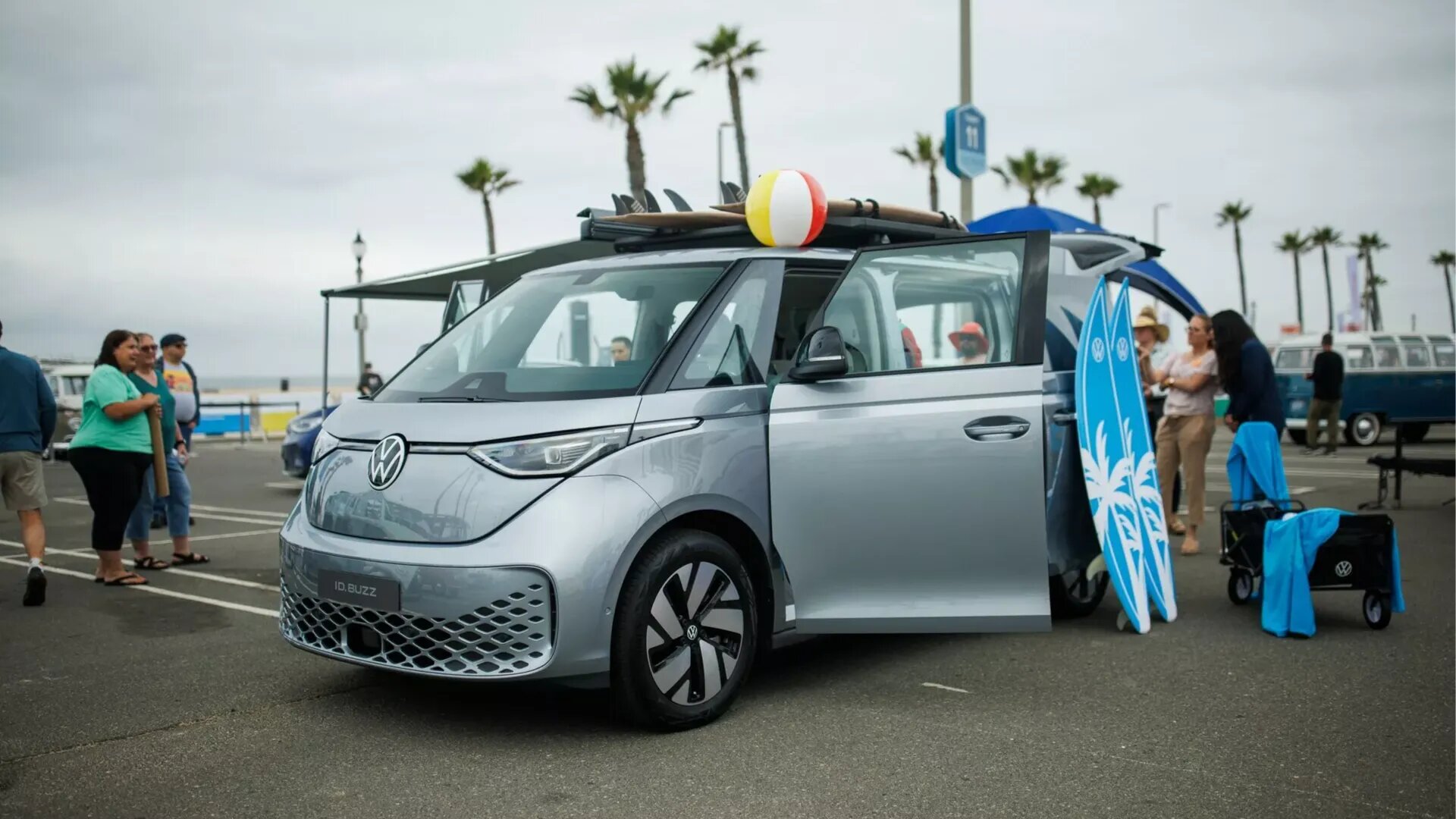 Volkswagen показал, как подготовить ID.Buzz к путешествию