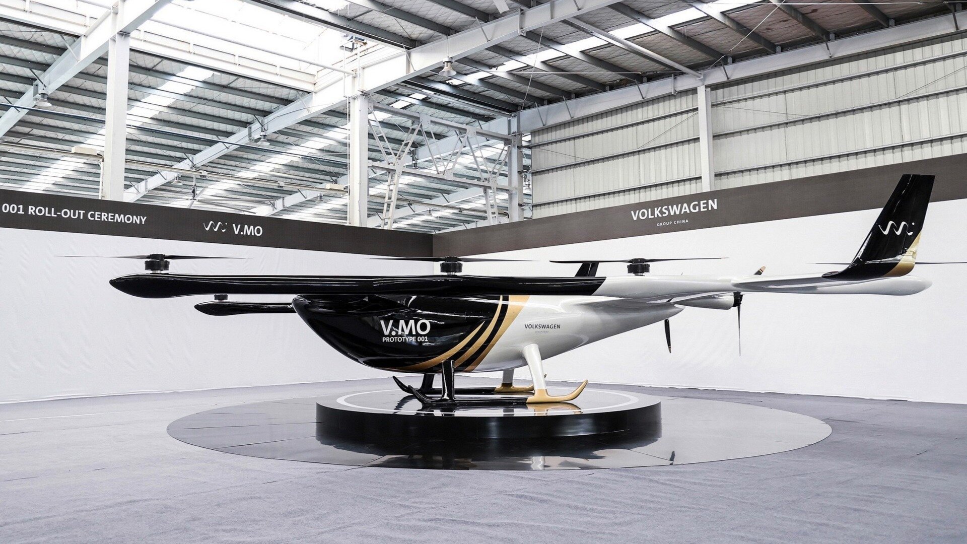 Volkswagen показал аэротакси Flying Tiger