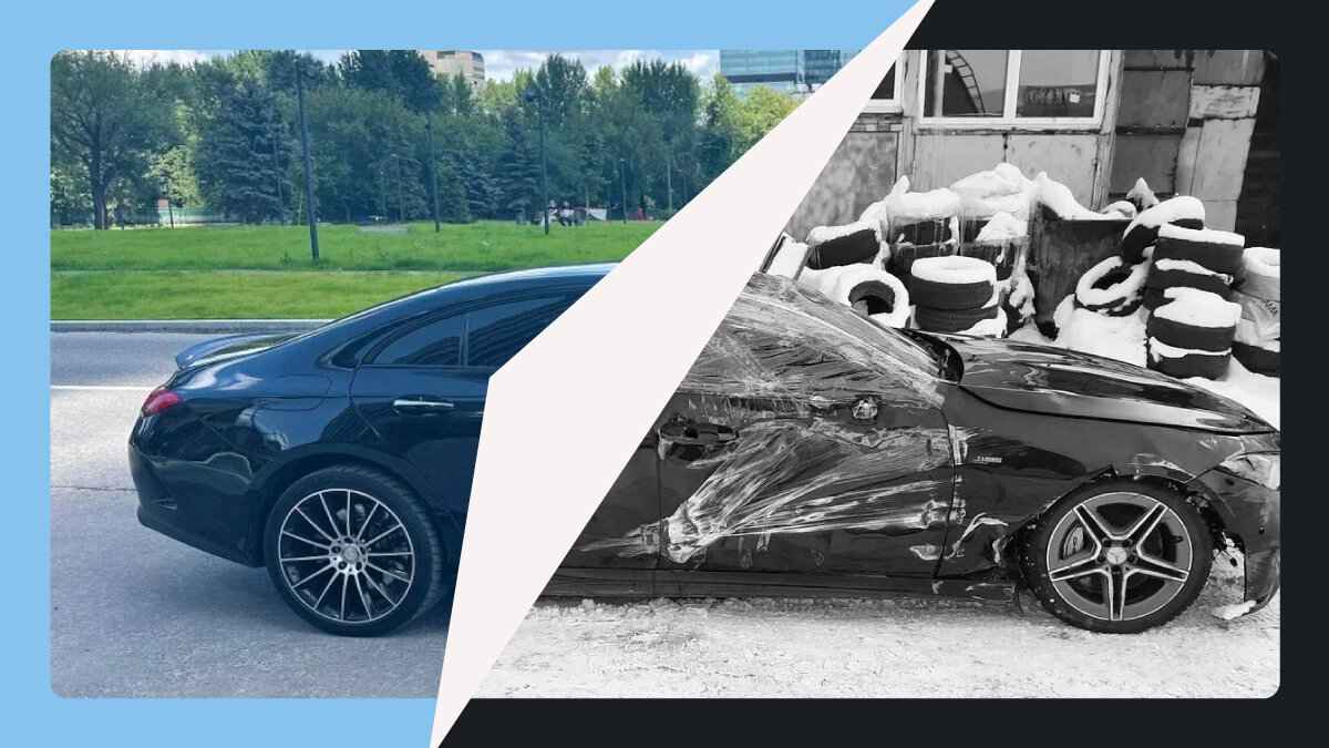 Стильный Mercedes-Benz, «тотал» которого пытались скрыть дважды: о чём не рассказывает продавец
