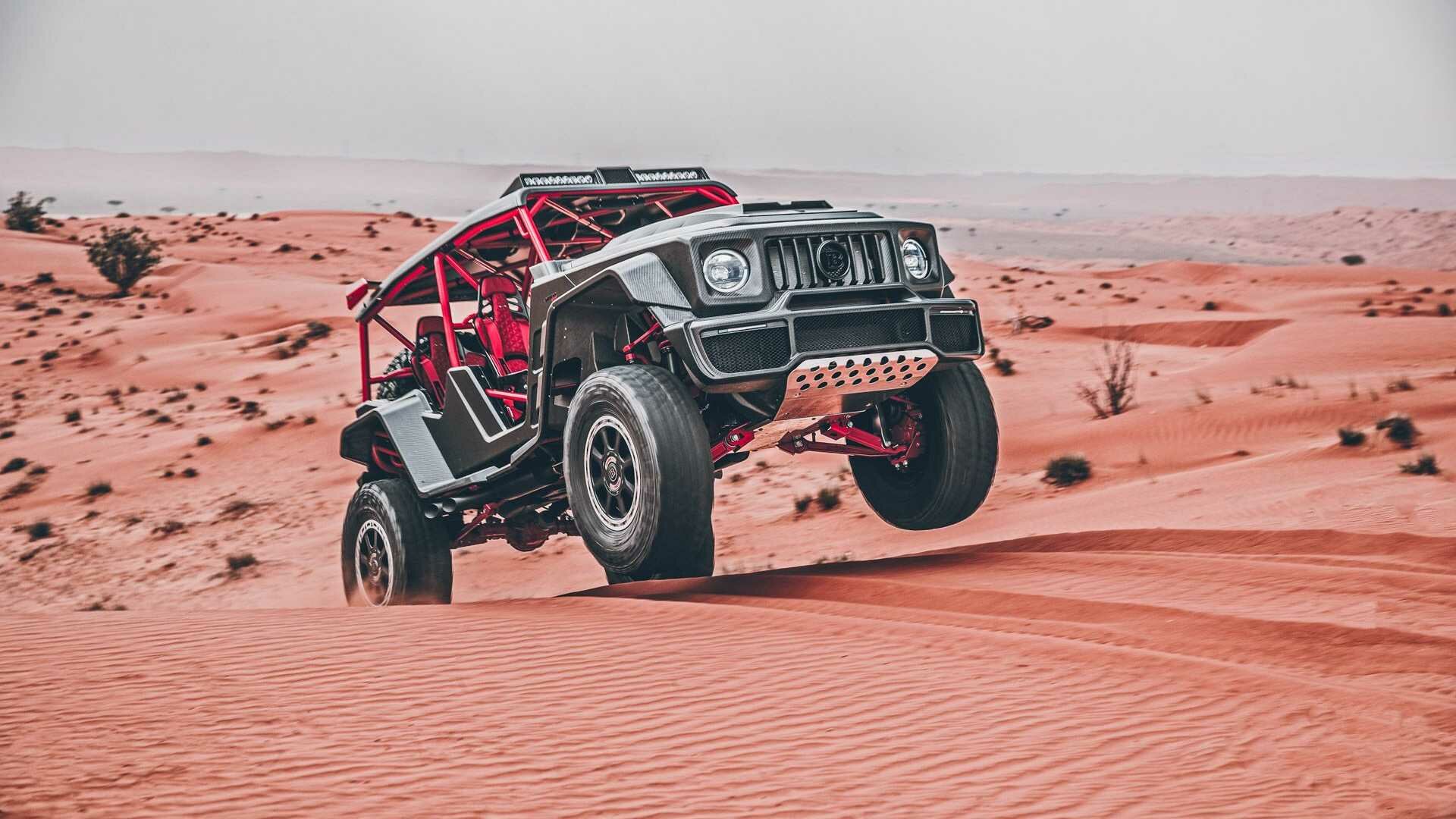 Brabus сделал из Гелендвагена 900-сильный багги для пустыни