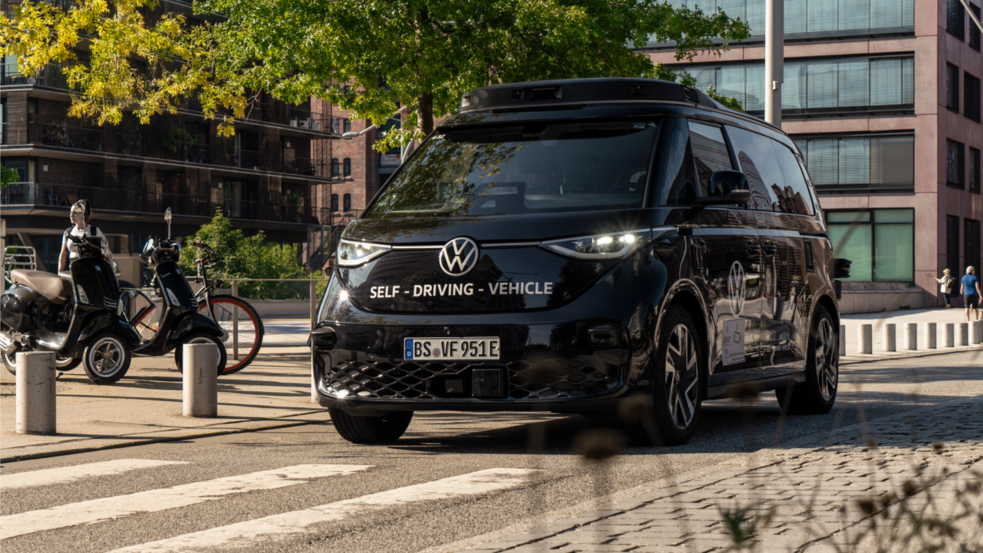 Электровэн Volkswagen ID. Buzz превратился в роботакси