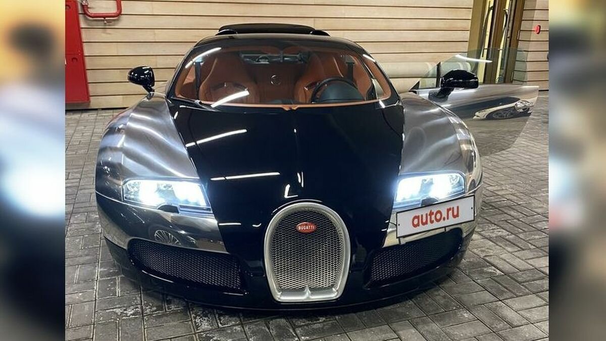 На Авто.ру продают 11-летний Bugatti Veyron с небольшим пробегом. Цена: 110 миллионов рублей
