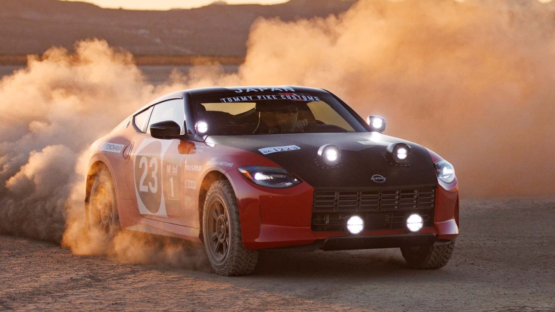 Nissan Z превратили в концепт по мотивам раллийного Datsun 50-летней давности
