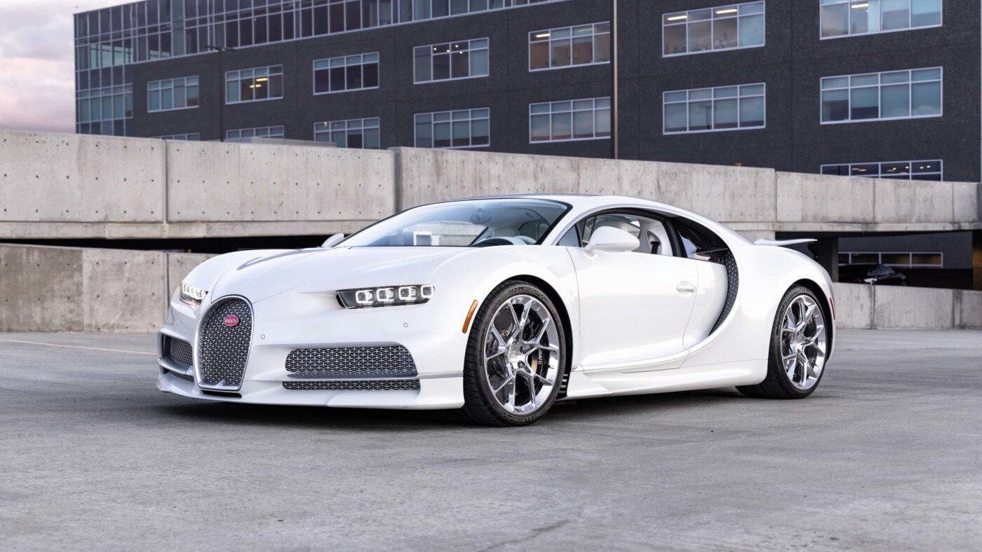 Bugatti Chiron знаменитого рэпера выставили на продажу