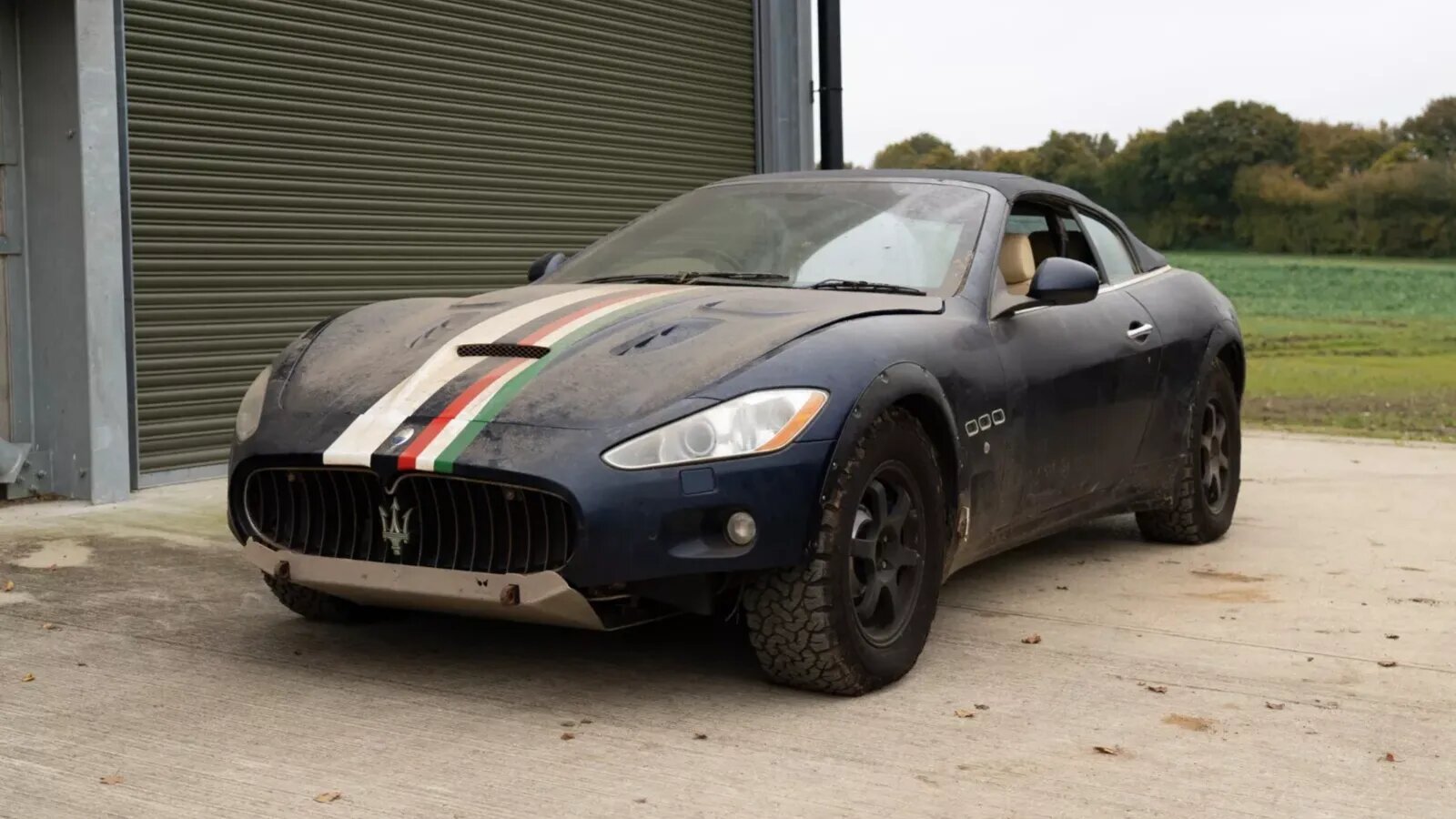 Внедорожный кабриолет Maserati со съёмок The Grand Tour выставили на аукцион