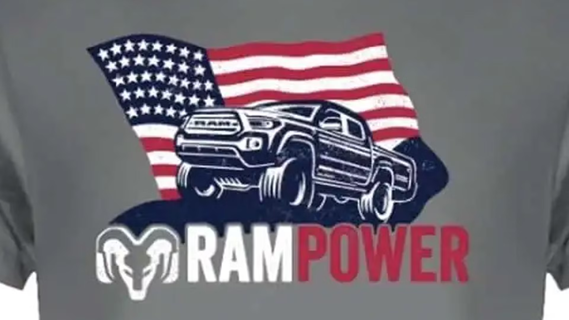 Марка Ram выпустила «патриотическую» футболку с пикапом Toyota