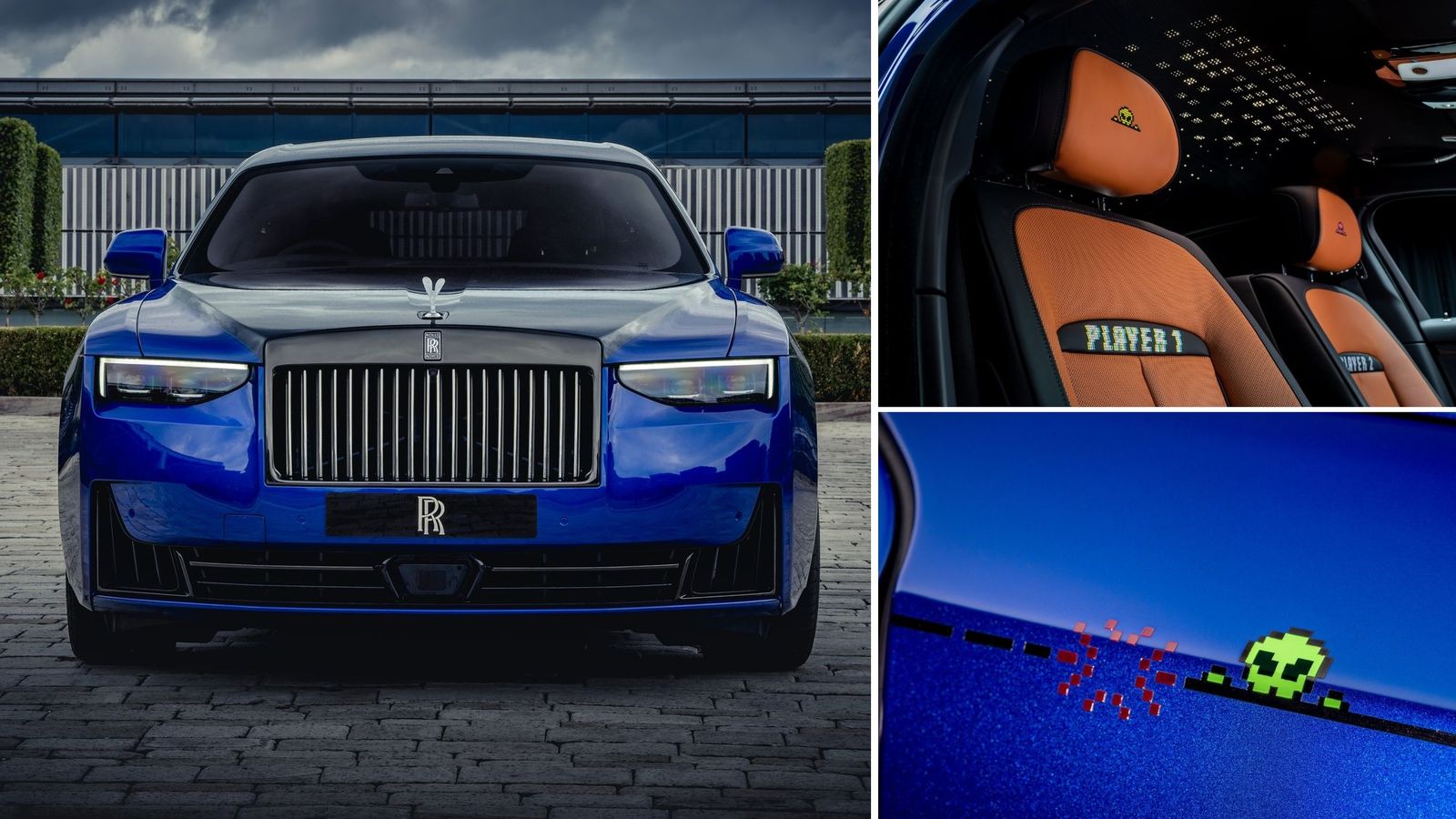 Эксклюзивный Rolls-Royce Ghost посвятили 8-битным видеоиграм
