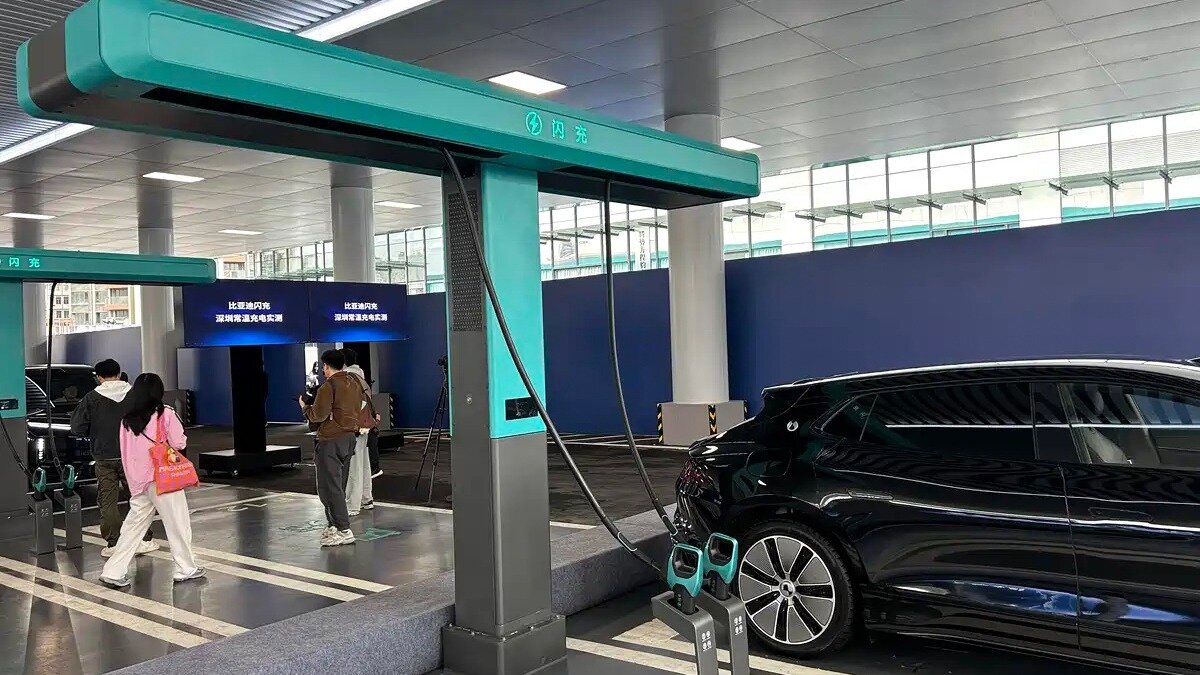 Мегаваттные зарядки BYD появятся в Европе