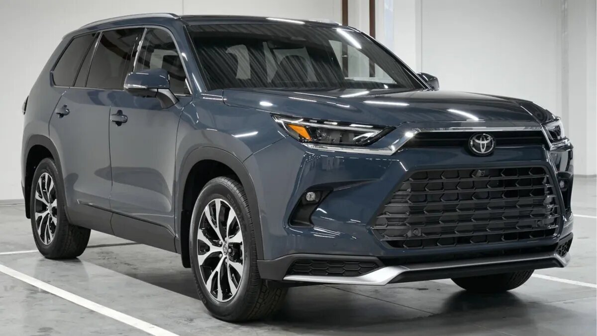 В Россию привезли большой кроссовер Toyota Grand Highlander: известны цены