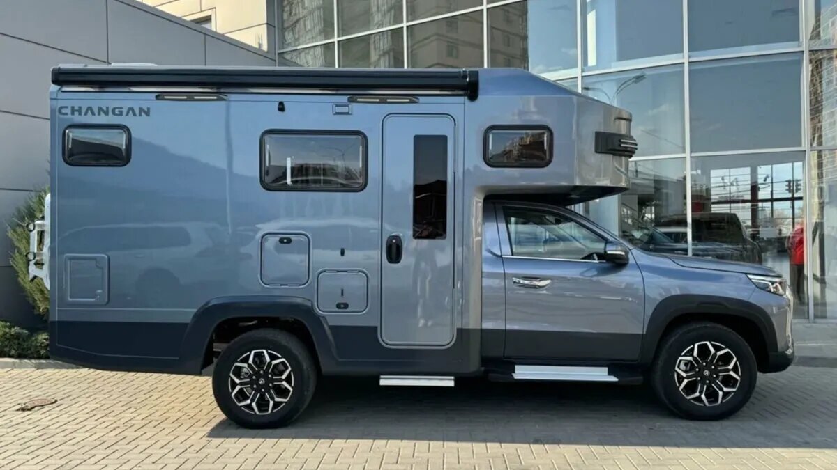 Автодом Changan Hunter Plus с кухней, спальными местами и душем появился на Авто.ру  