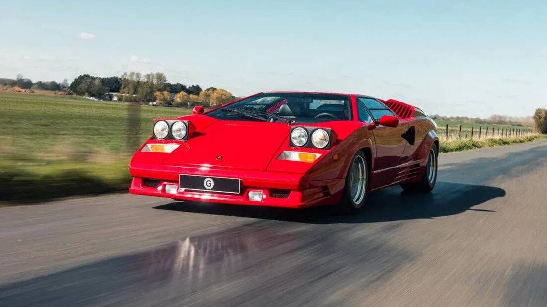 В продаже появился редкий Lamborghini Countach с мизерным пробегом