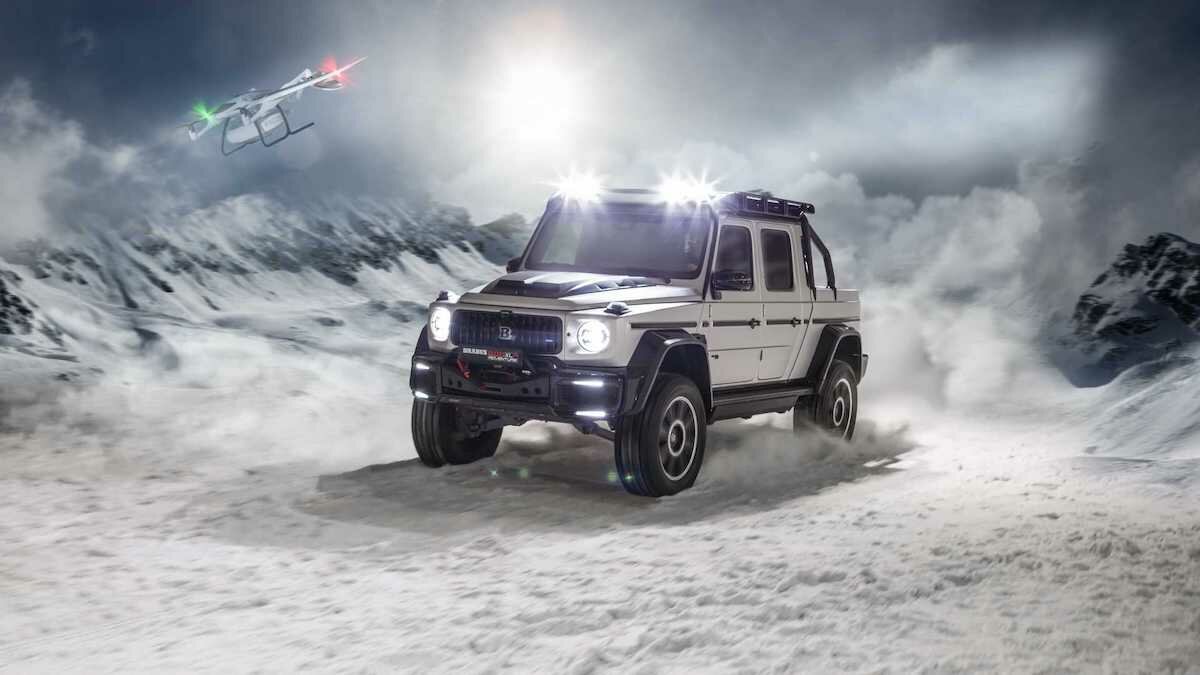 Brabus превратил Гелик в пикап с 49-сантиметровым клиренсом