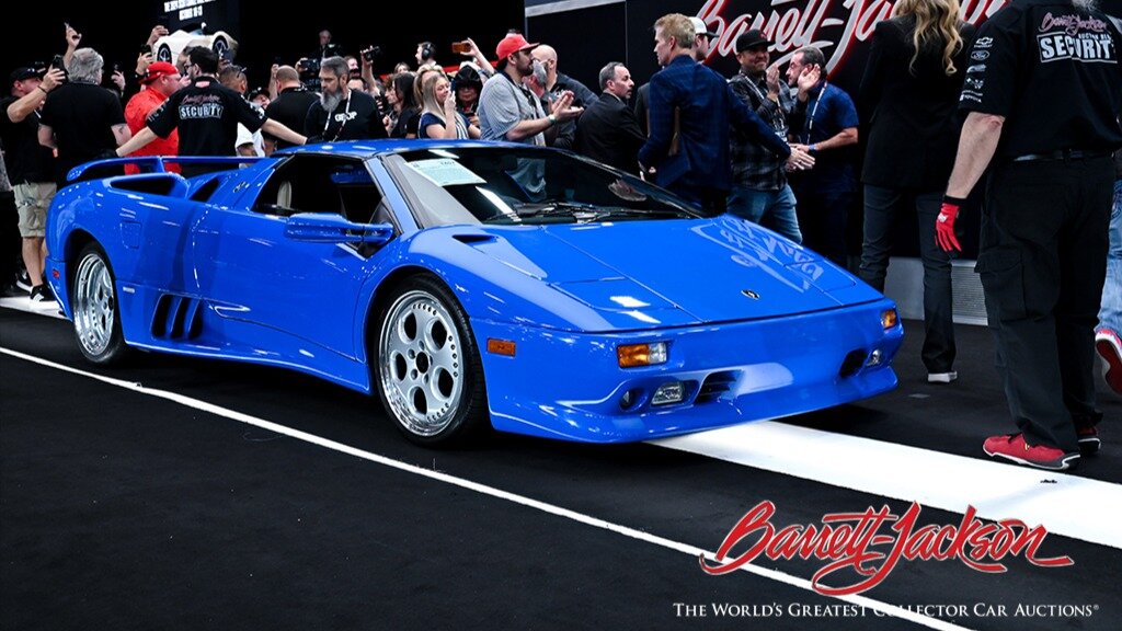 Lamborghini Diablo, построенный для Дональда Трампа, продали за рекордную сумму