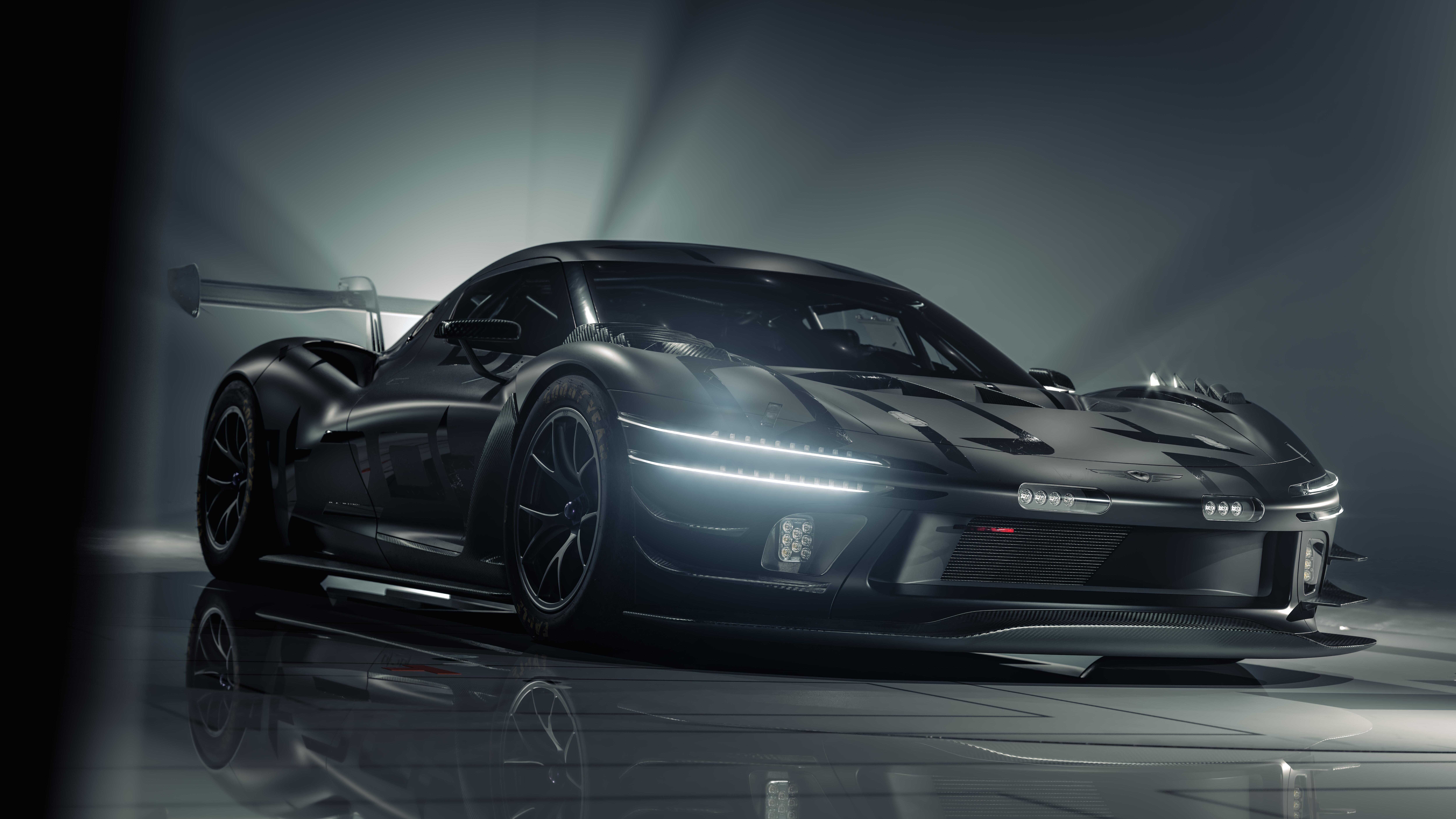 Genesis показал гоночный концепт GT3 и будущий дорожный суперкар
