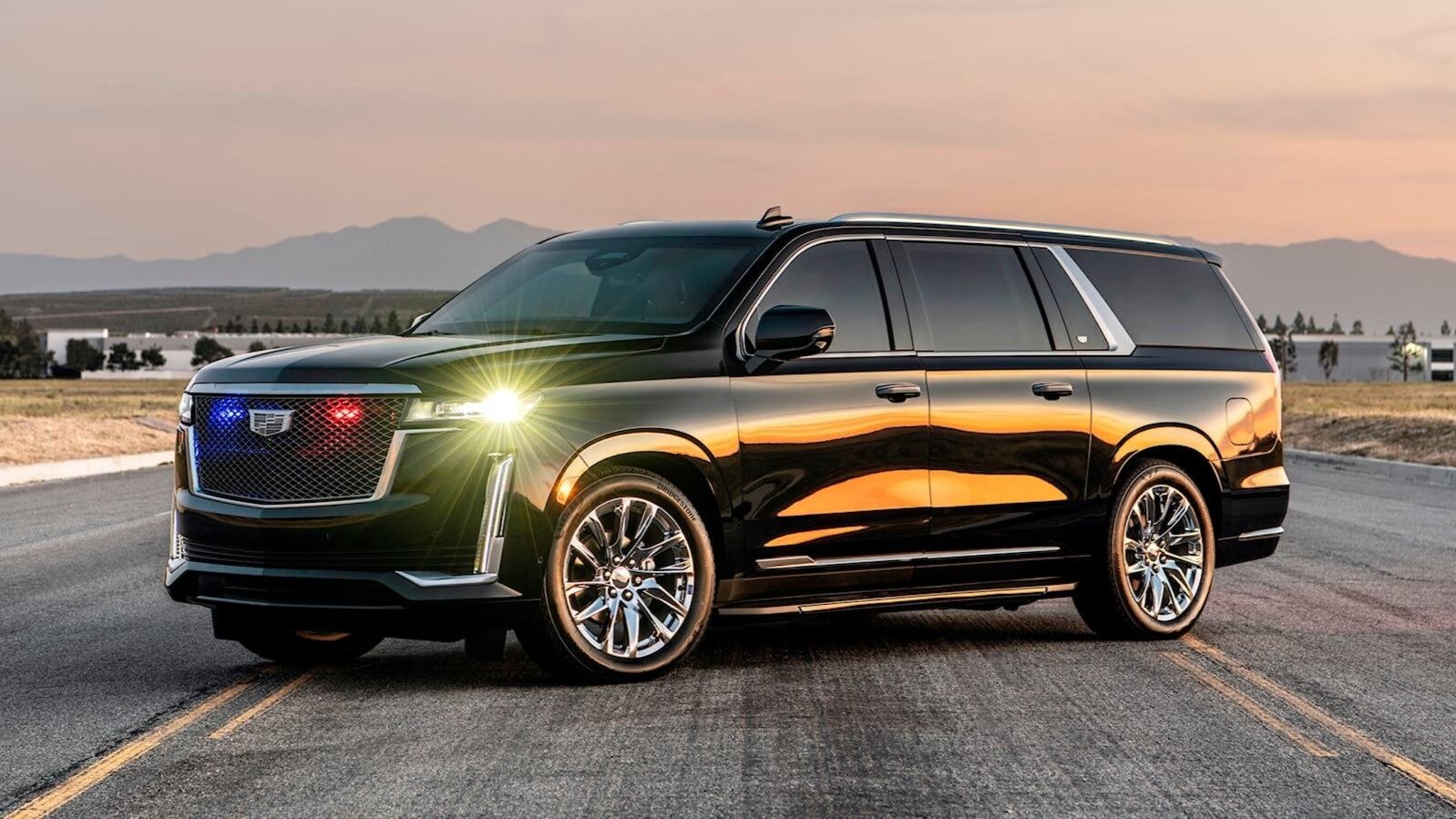 Новый Cadillac Escalade оснастили бронёй класса В6 и VIP-салоном