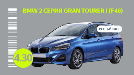 Надёжен ли рестайлинговый BMW 2 серии Gran Tourer I поколения: проблемы автомобиля с пробегом