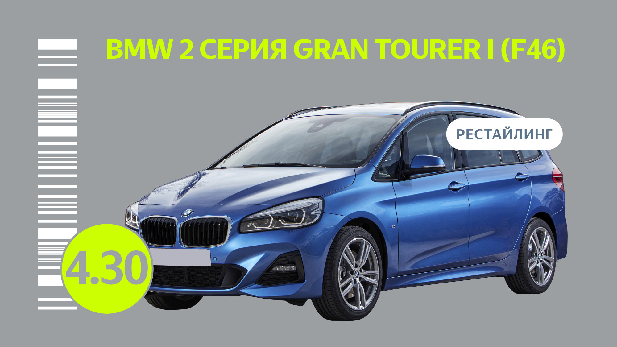 Надёжен ли рестайлинговый BMW 2 серии Gran Tourer I поколения: проблемы автомобиля с пробегом