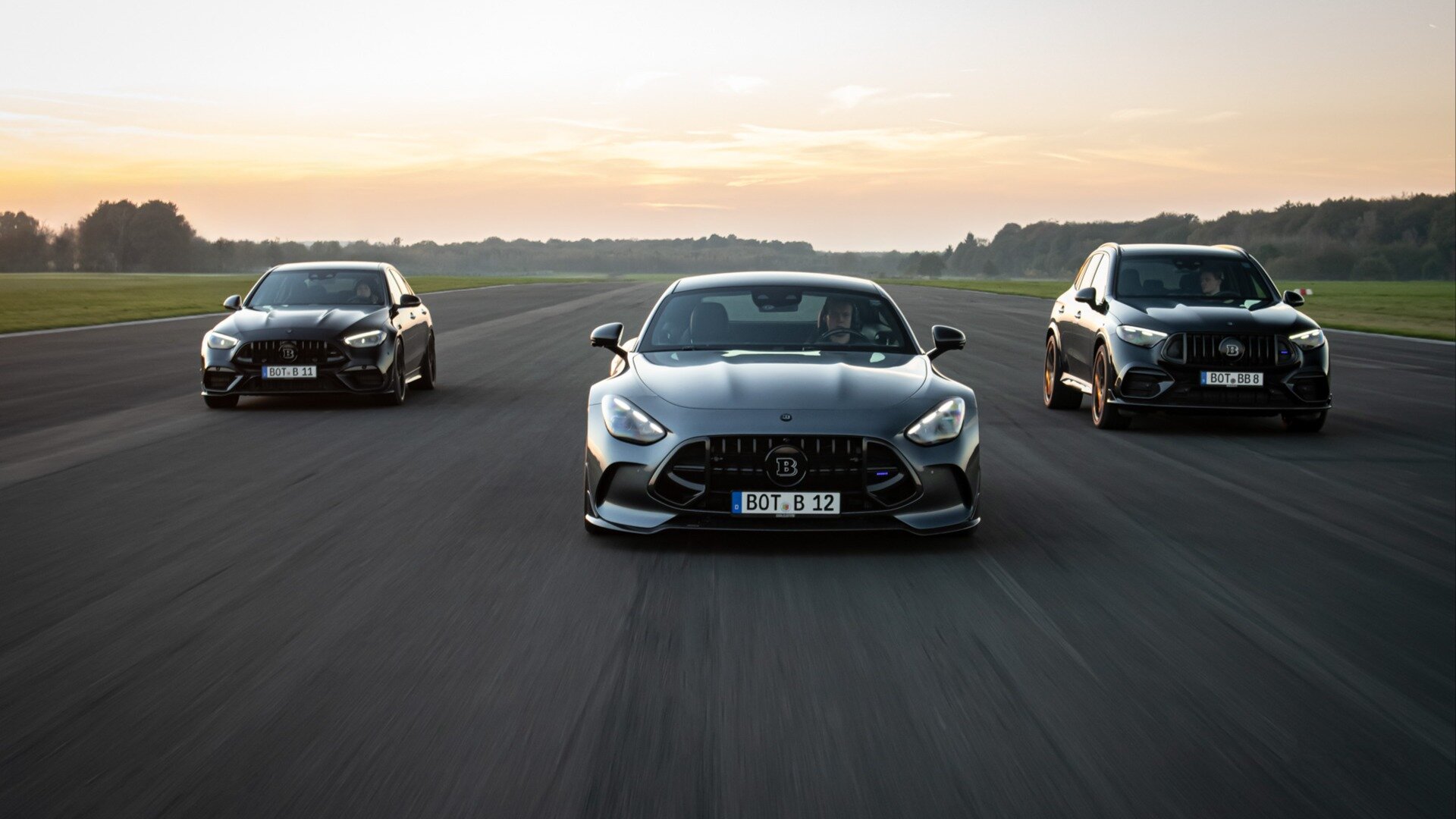 Ателье Brabus доработало сразу три модели Mercedes-AMG