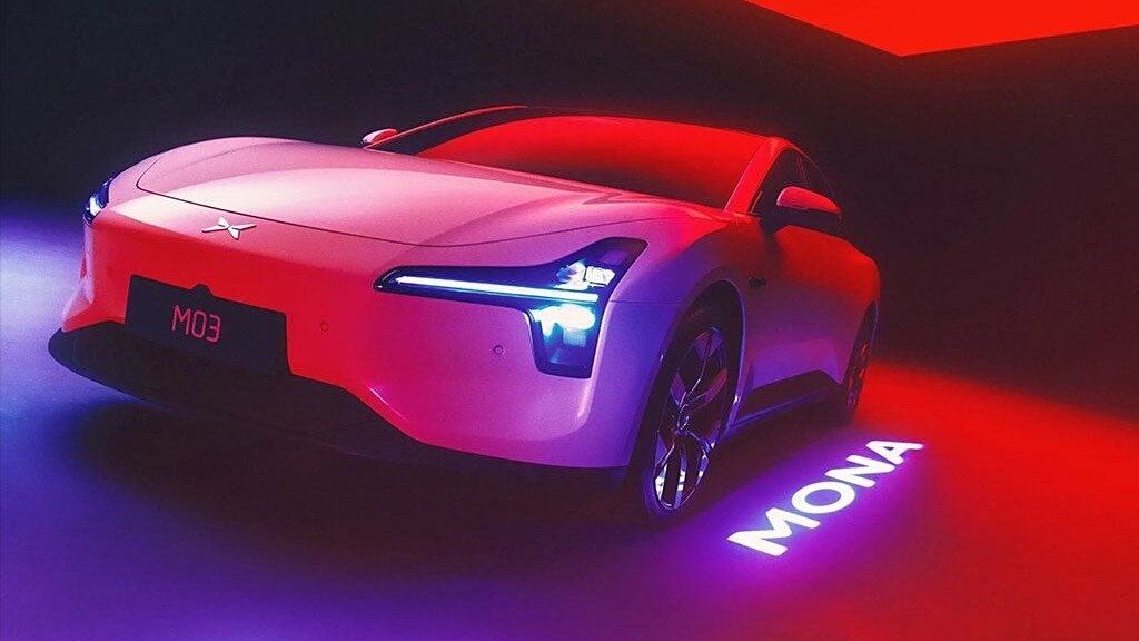 Лифтбек Mona M03 стал самым доступным электрокаром Xpeng