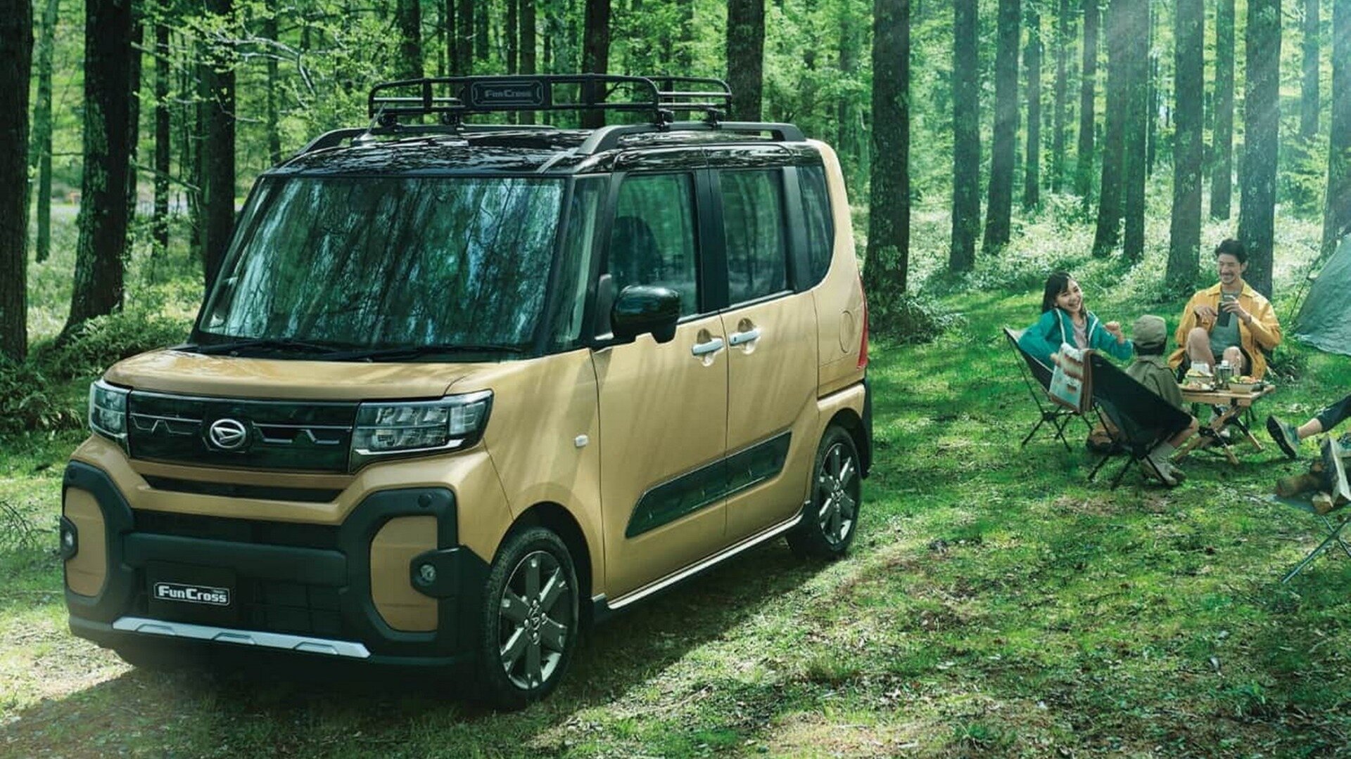 Кей-кар Daihatsu Tanto превратили в псевдокроссовер для выездов на пикник