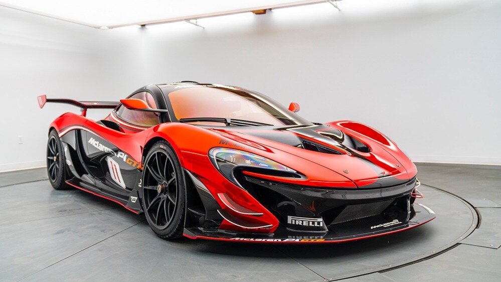 На продажу выставили трековый McLaren P1 GTR с 1000-сильным мотором