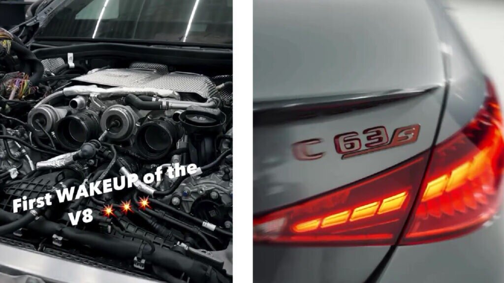 Неожиданный тюнинг нового Mercedes-AMG С 63 S: «турбочетвёрку» заменили на старый V8