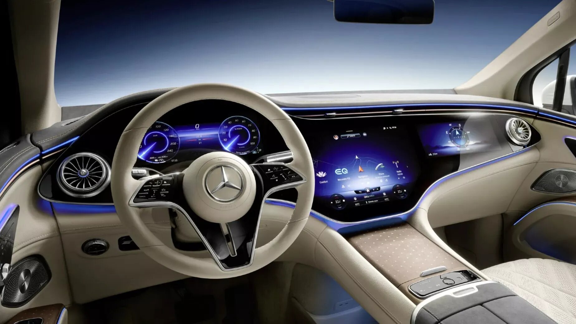Компания Mercedes-Benz отозвала модели EQS и S-класса: у них не работают дисплеи