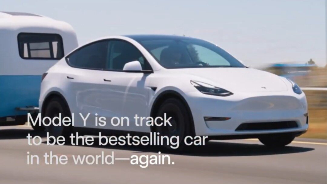 Tesla Model Y претендует на звание мирового бестселлера 2024 года