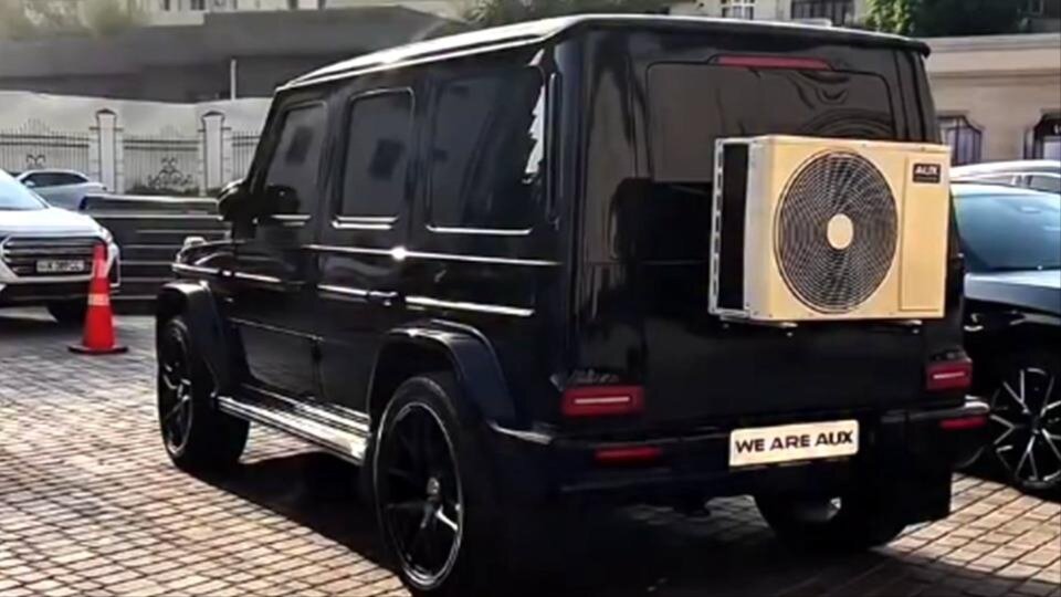 В Узбекистане начали устанавливать на автомобили бытовые кондиционеры