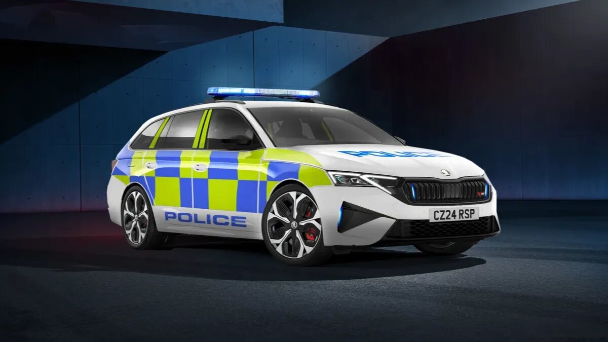 Skoda показала «заряженную» Octavia RS для полиции