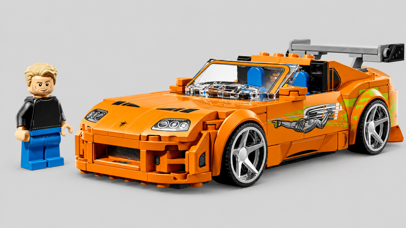 Lego представила Супру из первого «Форсажа» с фигуркой О'Коннора