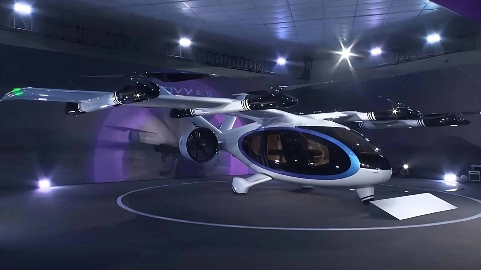 Компания GAC представила аэротакси Govy AirJet с дальностью полёта 200 километров